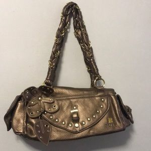 Bronze handbag